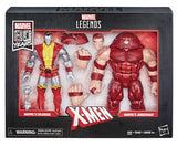 Marvel Leg 80th Colossus & Juggernaut 6in Action Figure Set Rerun