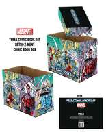 Free Comic Book Day 2022 Marvel X-Men 5pk Short Comic Storage Box