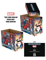 Free Comic Book Day 2022 Marvel Spider-Man 5pk Short Comic Storage Box (Net