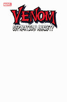 Venom: Separation Anxiety #1 Blank Cover Variant