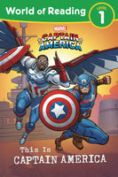 World Of Reading Level 1 This Is Captain America Softcover