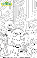 Sesame Street #1 Cover C Austin Baechle Coloring Book Sketch Variant