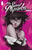 Mirka Andolfos Sweet Paprika Black White & Pink #2 Cover C Miki Okazaki Variant