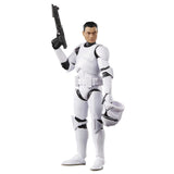 Star Wars Aotc Black Ser 6in Phase I Clone Trooper Action Figure