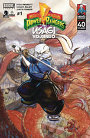 Mighty Morphin Power Rangers Usagi Yojimbo #1 Cover C Cullum (