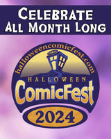 Halloween Comics Fest 2024 Window Cling Extras