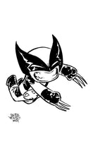 Wolverine: Blood Hunt #1 Skottie Young'S Big Marvel Virgin Black And White Varia Nt [Bh]