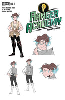 RANGER ACADEMY #1 CVR B CHARACTER DESIGN VAR MI-GYEONG (2023)